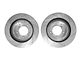 C&L Super Sport HD Cross-Drilled and Slotted 5-Lug Rotors; Front Pair (07-21 Tundra)
