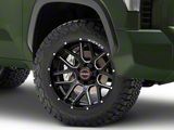 Wicked Offroad W903 Gloss Black Milled 6-Lug Wheel; 20x10; -19mm Offset (22-26 Tundra)