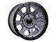 Tremor Wheels 103 Impact Graphite Grey with Black Lip 5-Lug Wheel; 20x9; 0mm Offset (14-21 Tundra)