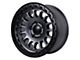 Tremor Wheels 104 Aftershock Graphite Grey with Black Lip 5-Lug Wheel; 17x8.5; 0mm Offset (14-21 Tundra)