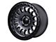 Tremor Wheels 104 Aftershock Graphite Grey with Black Lip 5-Lug Wheel; 20x9; 0mm Offset (07-13 Tundra)