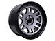 Tremor Wheels 105 Shaker Graphite Grey with Black Lip 5-Lug Wheel; 20x9; 0mm Offset (14-21 Tundra)