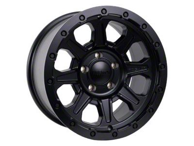 Tremor Wheels 105 Shaker Satin Black 6-Lug Wheel; 17x8.5; 0mm Offset (14-21 Tundra)