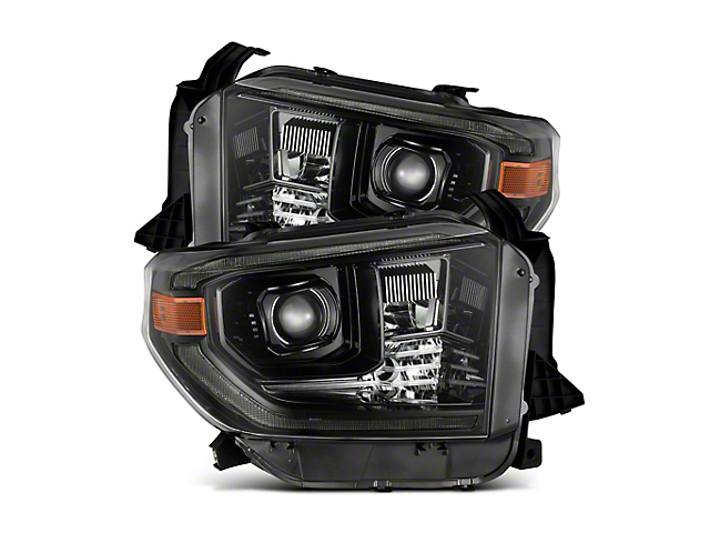 PRO-Series G2 Projector Headlights; Black Housing; Clear Lens (14-21 Tundra w/ Factory Halogen Headlights)