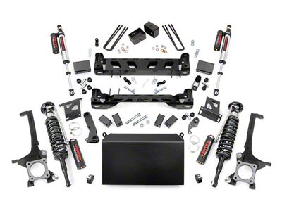 Rough Country 6-Inch Suspension Lift Kit with Vertex Adjustable Coil-Overs and Vertex Reservoir Shocks (16-21 4WD Tundra, Excluding TRD Pro)