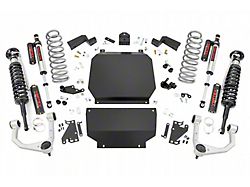 Rough Country 3.50-Inch Suspension Lift Kit with Vertex Coilovers and Vertex Rear Shocks (22-23 4WD Tundra w/o Rear Air Ride & AVS System, Excluding TRD Pro)