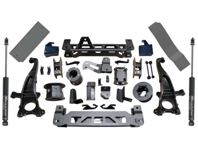 SuperLift 6-Inch Suspension Lift Kit with Shadow Series Shocks (22-24 4WD Tundra)