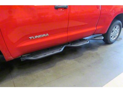 Hammerhead Bed Access Running Boards; Black (07-21 Tundra Double Cab w/ 6-1/2-Foot Bed)