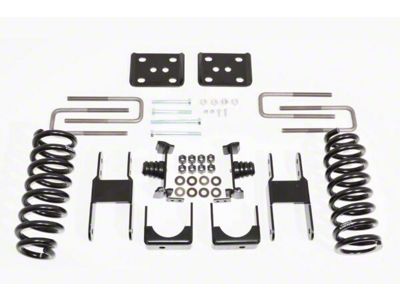 McGaughys Suspension Lowering Kit; 2-Inch Front / 4-Inch Rear (07-21 2WD Tundra Regular Cab)