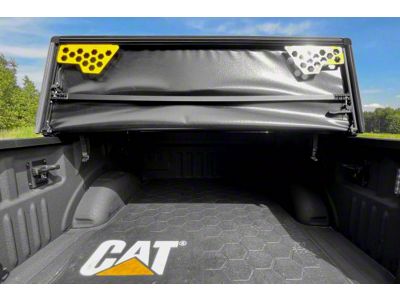 CAT Soft Vinyl Tri-Fold Tonneau Cover with Rigid Hex Grid MOLLE Panels (14-21 Tundra w/ 5-1/2-Foot & 6-1/2-Foot Bed)