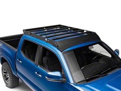 Cali Raised LED Premium Roof Rack with 360 Degree Lighting Cutouts (05-23 Tacoma Double Cab)