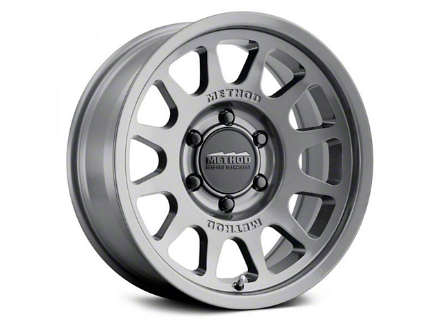 Method Race Wheels MR703 Bead Grip Gloss Titanium 5-Lug Wheel; 17x8.5; 35mm Offset (07-13 Tundra)