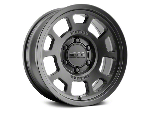 Method Race Wheels MR705 Bead Grip Matte Black 5-Lug Wheel; 17x8.5; 0mm Offset (07-13 Tundra)