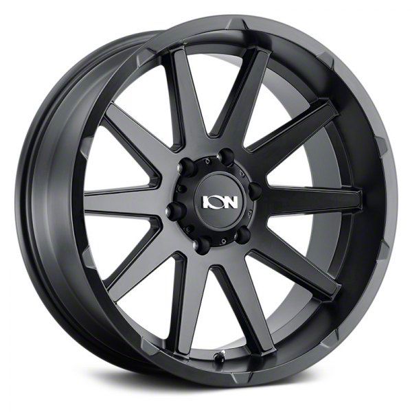 ION Wheels TYPE 143 Matte Black 5-Lug Wheel; 18x9; 30mm Offset (07-13 Tundra)
