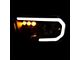 LED Tube Factory Style Headlights; Black Housing; Clear Lens (07-13 Tundra w/o Level Adjusters)