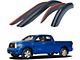 Goodyear Car Accessories Shatterproof Tape-On Window Deflectors (07-21 Tundra Double Cab)