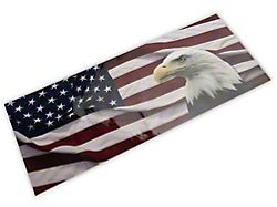 SEC10 Tailgate Graphic; Flag Eagle (07-23 Tundra)