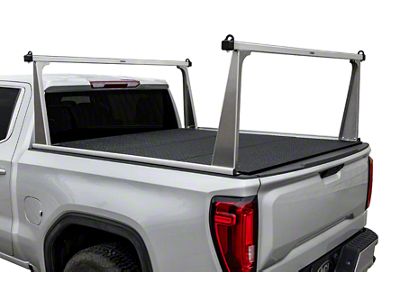 ADARAC Aluminum Pro Series Bed Rack; Silver (22-24 Tundra w/ 5-1/2-Foot Bed)