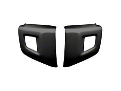 Front Bumper Cover; Not Pre-Drilled for Front Parking Sensors; Matte Black (14-21 Tundra)