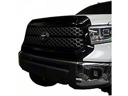 Grille Surround and Hood Bulge Overlay; Gloss Black (14-21 Tundra)