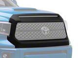 Grille Surround and Hood Bulge Overlay; Textured Black (14-21 Tundra)