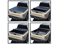 Roll Up Tonneau Cover; Black (07-21 Tundra w/ 5-1/2-Foot Bed)