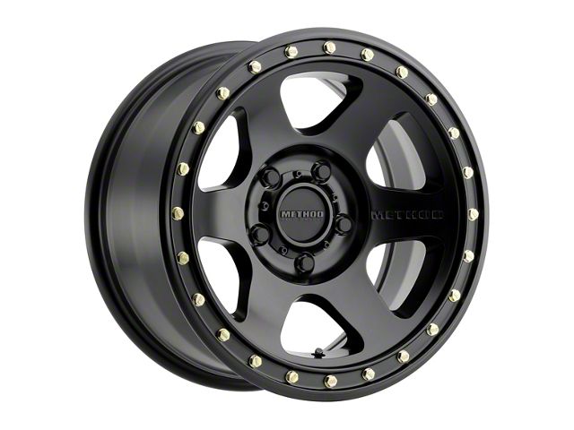 Method Race Wheels MR310 Con6 Matte Black 5-Lug Wheel; 17x8.5; 0mm Offset (14-21 Tundra)