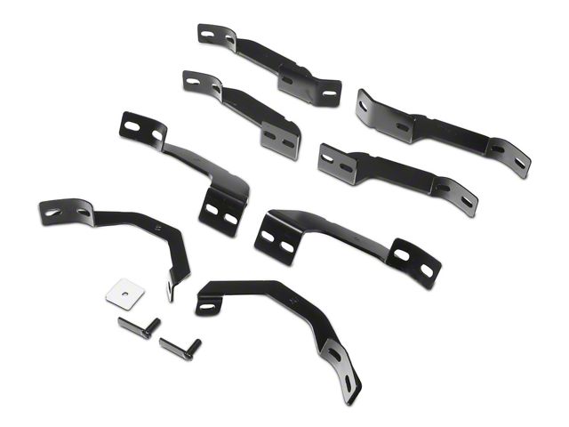 RedRock Replacement Side Step Bar Hardware Kit for TU1022 Only (07-21 Tundra Double Cab w/ 6-1/2-Foot Bed)
