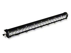 Heretic Studios 20-Inch LED Light Bar with TRD Pro Behind the Grille Mounting Brackets; Flood Beam; Clear Lens (22-23 Tundra)