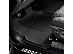 3D MAXpider KAGU Series All-Weather Custom Fit Front and Rear Floor Liners; Black (22-24 Tundra CrewMax)