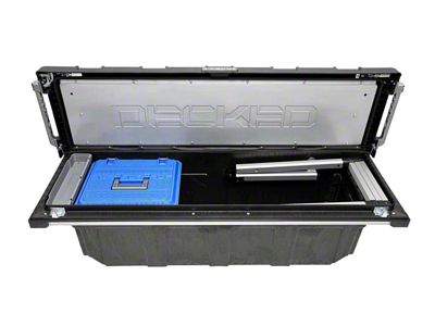 DECKED Truck Bed Rail-To-Rail Tool Box with Ladder (22-23 Tundra)