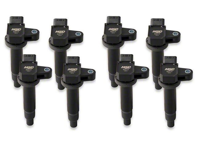 MSD Blaster Series Ignition Coils; Black (07-09 4.7L Tundra)