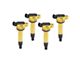 Accel SuperCoil Ignition Coils; Yellow; 4-Pack (07-09 4.0L Tundra)