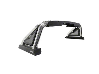 Sport Bar 2.0 Roll Bar with Power Actuated Retractable Light Mount; Polished (22-24 Tundra)