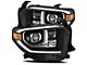 PRO-Series Projector Headlights; Black Housing; Clear Lens (14-21 Tundra w/ Factory LED Headlights)