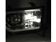 PRO-Series Projector Headlights; Alpha Black Housing; Clear Lens (07-13 Tundra w/o Level Adjuster)