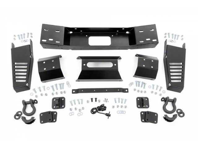 Rough Country Hidden Winch Mounting Plate (22-24 Tundra, Excluding Hybrid)