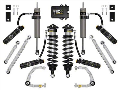 ICON Vehicle Dynamics 1.25 to 3.25-Inch 3.0 Suspension Lift System with Billet Upper Control Arms; Stage 4 (22-23 Tundra w/o Load Leveling System, Excluding TRD Pro)