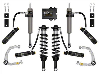 ICON Vehicle Dynamics 1.25 to 3.50-Inch Suspension Lift System with Billet Upper Control Arms; Stage 12 (22-23 Tundra w/o Load Leveling System, Excluding TRD Pro)