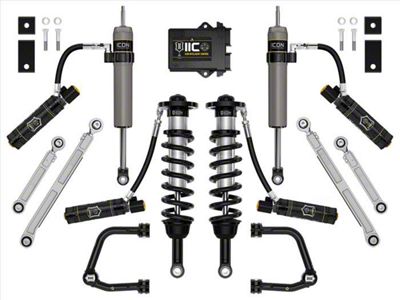 ICON Vehicle Dynamics 2 to 3.50-Inch Suspension Lift System with Tubular Upper Control Arms; Stage 13 (22-24 Tundra w/o Load-Leveling Air System, Excluding TRD Pro)