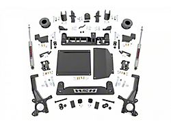 Rough Country 4-Inch Suspension Lift Kit with Premium N3 Shocks (22-24 4WD Tundra w/o AVS System & Load-Leveling Air System, Excluding TRD Pro)