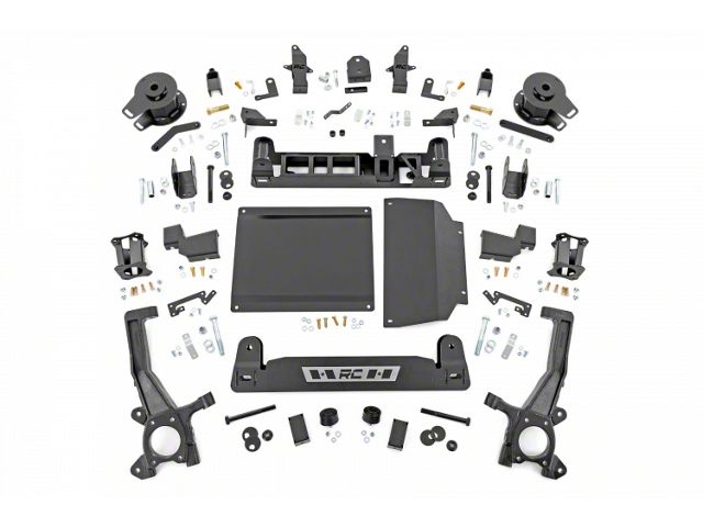Rough Country 6-Inch Suspension Lift Kit (22-24 Tundra w/ Black CV Axles & Air Ride, Excluding TRD Pro)