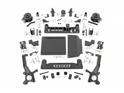 Rough Country 6-Inch Suspension Lift Kit (22-23 Tundra w/ Black CV Axles & Air Ride, Excluding TRD Pro)