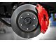 Rough Country Brake Caliper Covers; Red; Front and Rear (22-24 Tundra)