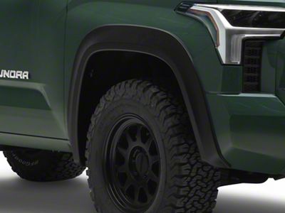 Rough Country Sport Fender Flares; Flat Black (22-24 Tundra)