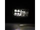 AlphaRex NOVA-Series LED Projector Headlights; Black Housing; Clear Lens (07-13 Tundra w/ Level Adjuster)