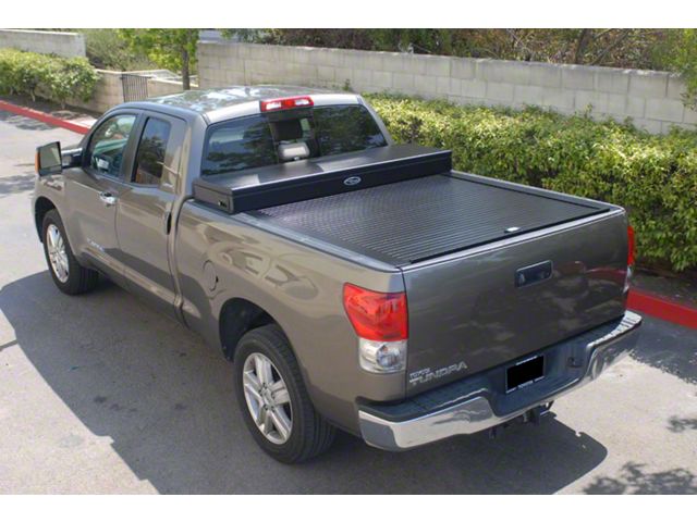 American Work Tool Box Hard Retractable Tonneau Cover (07-21 Tundra w/ 5-1/2-Foot & 8-Foot Bed)