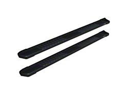 Raptor Series 6-Inch OEM Style Slide Track Running Boards; Black Textured (22-23 Tundra Double Cab)
