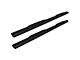 Raptor Series 5-Inch Oval Style Slide Track Running Boards; Black Textured (22-24 Tundra Double Cab)
