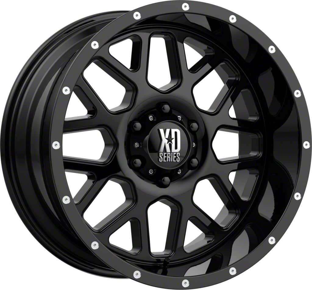 XD Tundra Grenade Gloss Black 5-Lug Wheel; 20x9; 0mm Offset ...